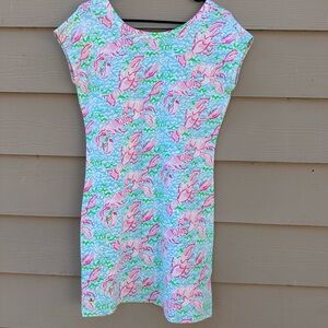 LILLY PULITZER Womens Westerly Dress in "Lobstah Roll" Size Small (A18)